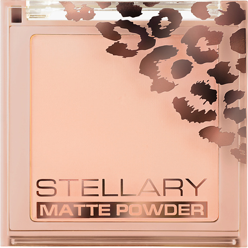 STELLARY Компактная пудра для лица, шелковистая текстура с матирующим эффектом Pressed Powder