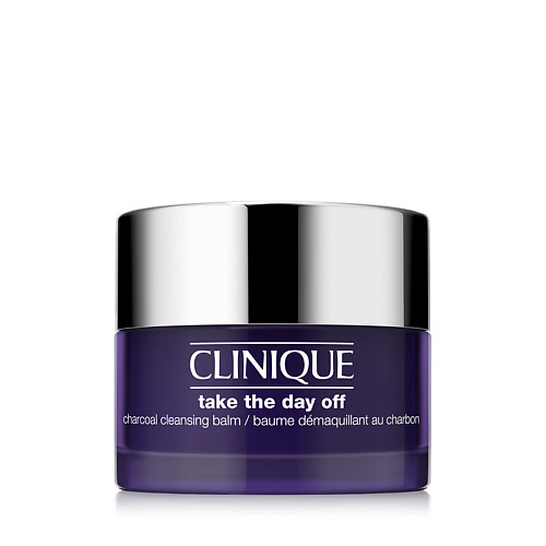 CLINIQUE Бальзам для снятия макияжа с активированным углем Take The Day Off Charcoal Cleansing Balm