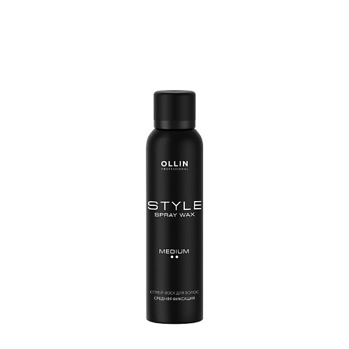 OLLIN PROFESSIONAL Спрей-воск для волос средней фиксации STYLE