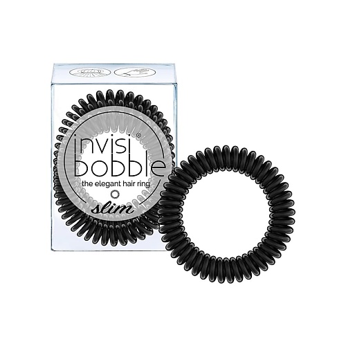 INVISIBOBBLE Резинка-браслет для волос invisibobble SLIM True Black