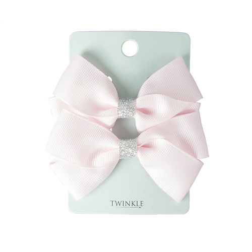 TWINKLE Заколки для волос TWINKLE BACK TO SCHOOL, color pink+silver