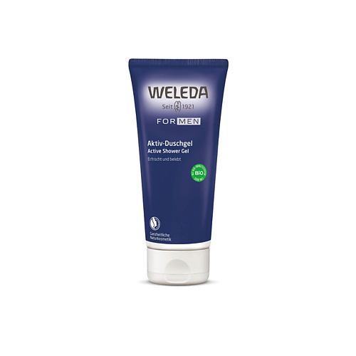 WELEDA Бодрящий мужской гель для душа For Men 200.0