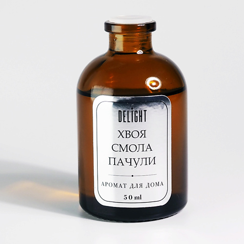 DELIGHT DELÍGHT Диффузор ароматический "Хвоя, смола, пачули"для дома с палочками 50.0