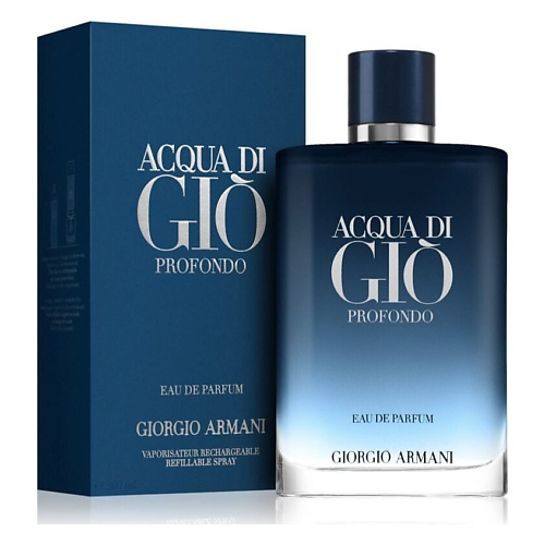 GIORGIO ARMANI Парфюмерная вода Acqua di Gio Homme Profondo Parfum, перезаполняемый