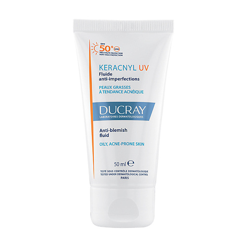 DUCRAY Флюид для лица против несовершенств кожи SPF50+ Keracnyl