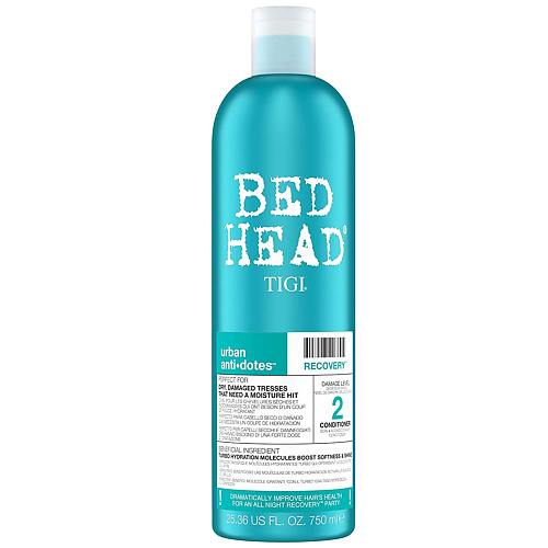 TIGI Восстанавливающий кондиционер для поврежденных волос Bed Head Urban Antidotes Recovery 750.0