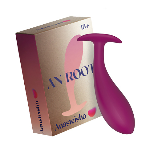 ANASTEISHA Анальная пробка AN Root со стопером для ношения
