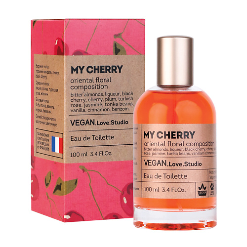 VEGAN.LOVE.STUDIO Туалетная вода женская My Cherry 100.0