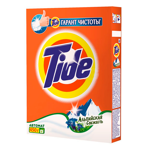 TIDE Стиральный порошок автомат Альпийская Свежесть