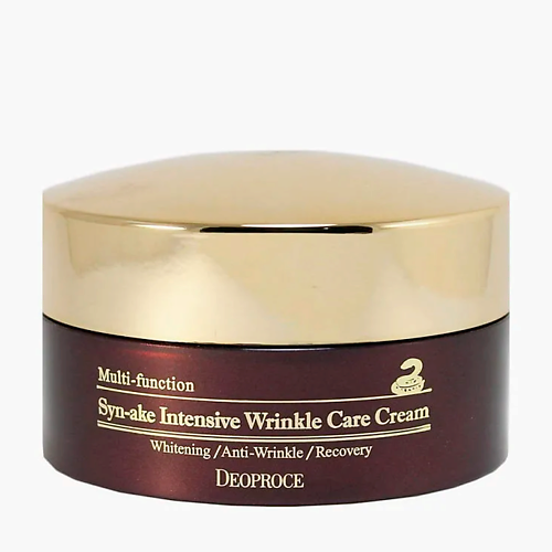 DEOPROCE Крем против морщин со змеиным ядом Syn-ake Intensive Wrinkle Care Cream