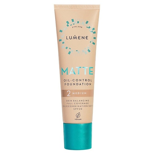 LUMENE Матирующий тональный крем Matte Oil-Control Foundation SPF20