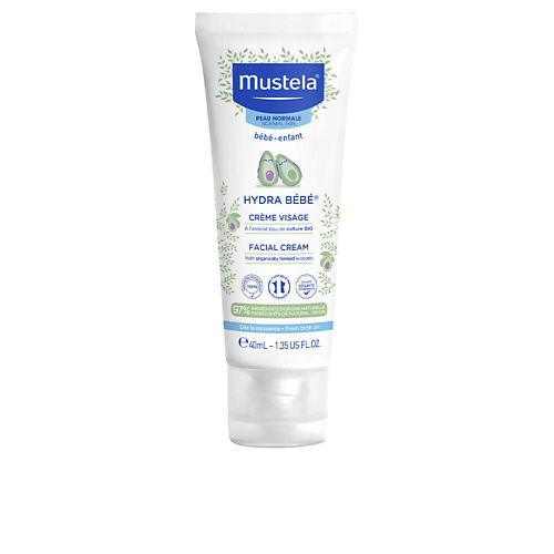 MUSTELA Увлажняющий крем для лица с экстрактом авокадо  Hydra Bebe Facial Cream 40.0