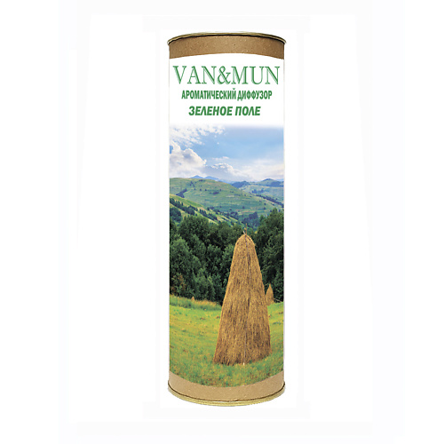 VAN&MUN Ароматический диффузор  Зеленое поле с палочками 45.0