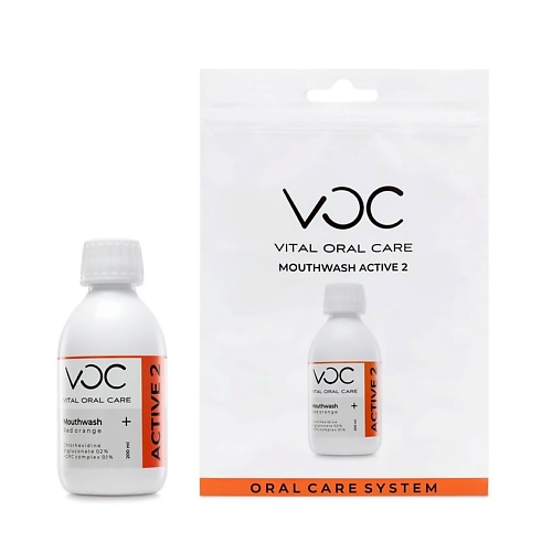 VOC VITAL ORAL CARE Ополаскиватель для полости рта ACTIVE 2 200.0