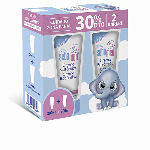 SEBAMED Защитный крем под подгузник Baby Cream Balsam в подарочной упаковке 400.0