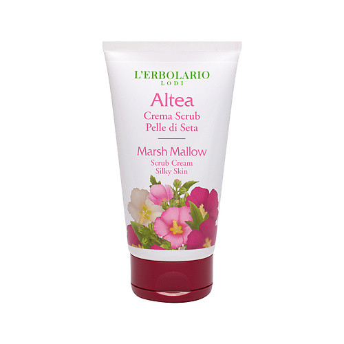 LERBOLARIO Скраб для тела Маршмеллоу для шелковистой кожи Marsh Mallow Scrub Cream