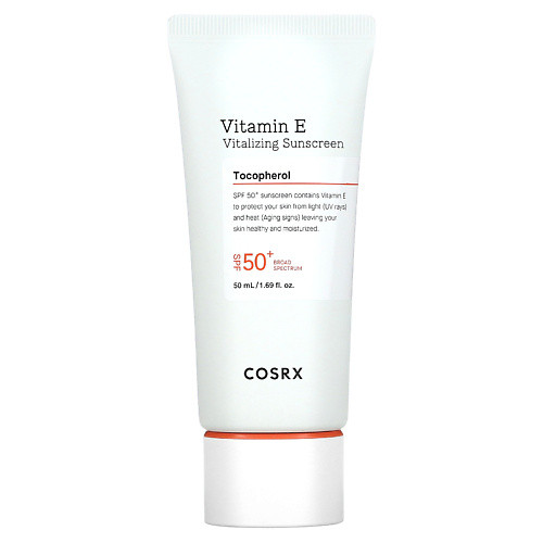 COSRX Солнцезащитный крем с витамином Е Vitamin E Vitalizing Sunscreen SPF 50+ 50.0