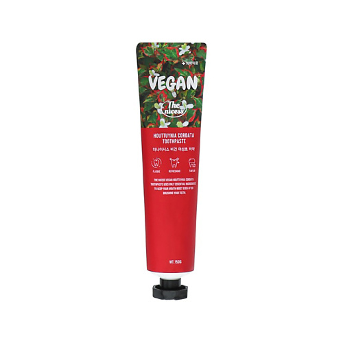 THE NICESS Паста зубная VEGAN Houttuynia cordata 150.0