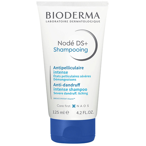 BIODERMA Шампунь против перхоти, зуда и шелушения Nodé DS+ 125.0