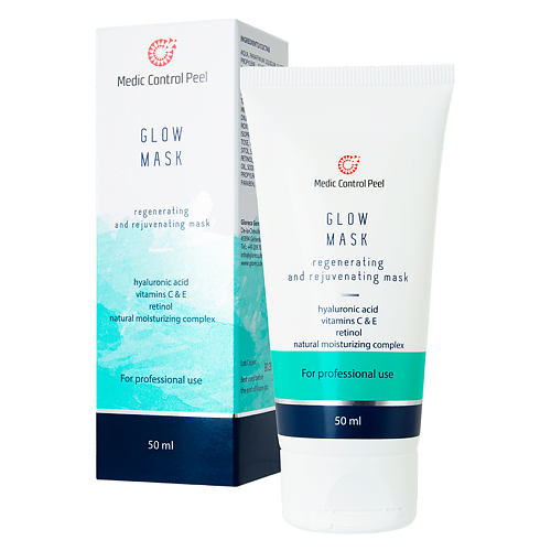 MEDIC CONTROL PEEL Маска для лица восстанавливающая, омолаживающая, после пилинга GLOW MASK 50.0