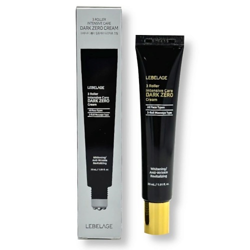 LEBELAGE Крем-роллер для лица и век 3-Roller Intensive Care Dark Zero Cream 30.0