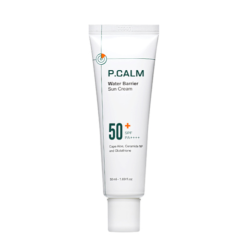 P.CALM Крем для лица солнцезащитный  Water barrier Sun Cream SPF 50+ PA++++ 50.0