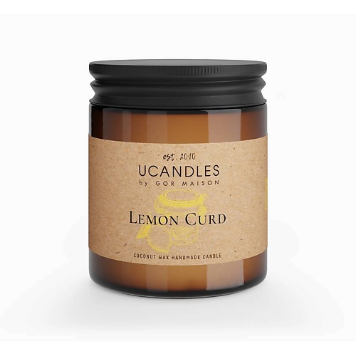 UCANDLES Свеча Lemon Curd Chez Maman VASO 200.0