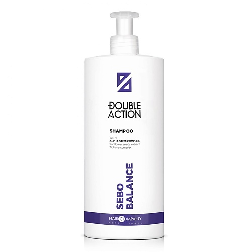 HAIR COMPANY Шампунь регулирующий работу сальных желез "SEBO BALANCE SHAMPOO" DOUBLE ACTION 1000.0