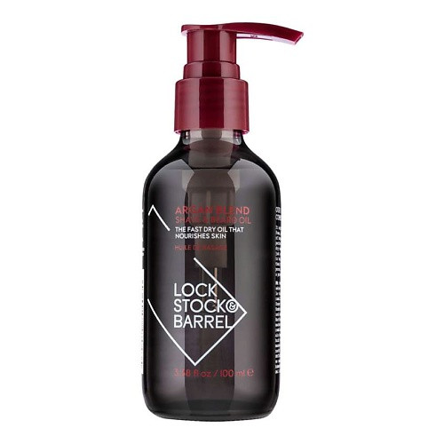 LOCK STOCK & BARREL Аргановое масло для бритья и ухода за бородой Argan Blend Shave Oil