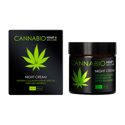 SEA OF SPA Крем для лица CANNABIO ночной 60.0