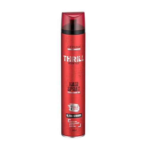 CEYLINN PROFESSIONAL Лак для волос THRILL ULTRA STRONG