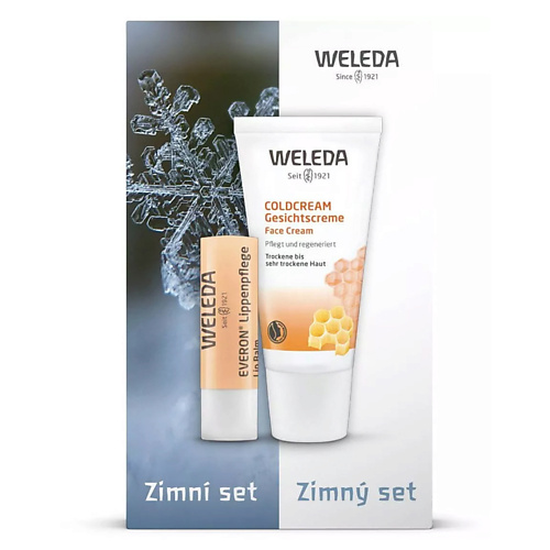 WELEDA Набор для зимнего ухода за лицом и губами