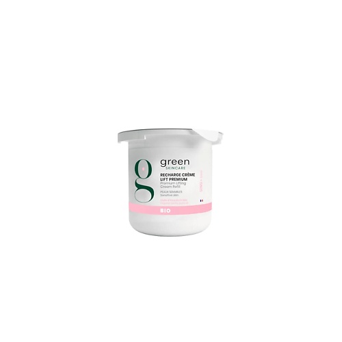 GREEN SKINCARE Высокоэффективный подтягивающий крем для чувствительной кожи сменный блок Sensi