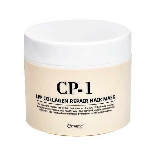 ESTHETIC HOUSE Восстанавливающая маска для волос CP-1 LPP COLLAGEN REPAIR HAIR MASK 300.0