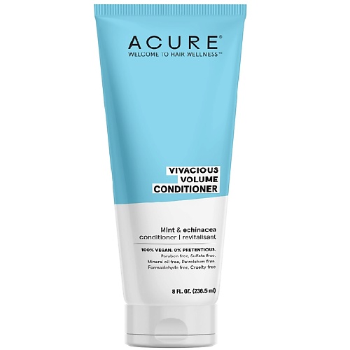 ACURE Кондиционер для объема волос мята перечная и эхинацея Vivacious Volume Conditioner Peppermint