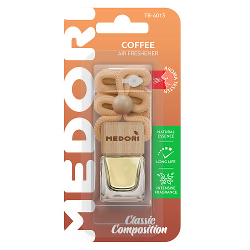 MEDORI Ароматизатор для автомобиля и гардероба COFFEE 6.0