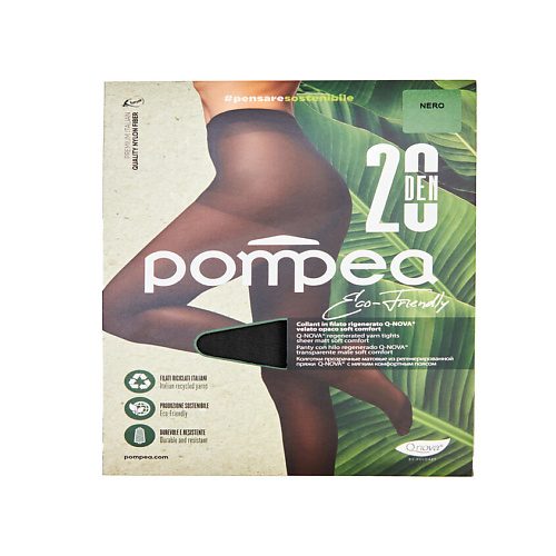 POMPEA Колготки ECO FRIENDLY 20 den nero