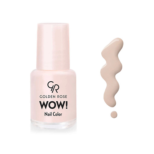 GOLDEN ROSE Лак для ногтей WOW! Nail Color