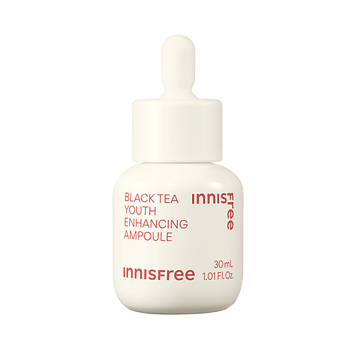 INNISFREE Антиоксидантная сыворотка  с экстрактом чёрного чая и аденозином для повышения упругости кожи Black Tea