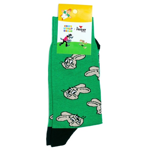 ST.FRIDAY Носки Заяц - Ну погоди! St.Friday Socks x Союзмультфильм