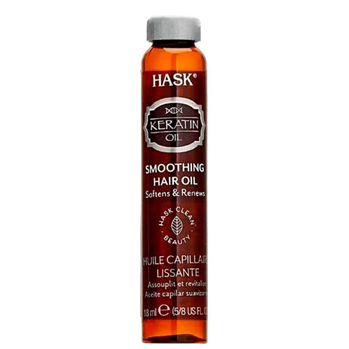 HASK Keratin Protein Smoothing Hair Oil - масло для придания гладкости волосам с протеином кератина