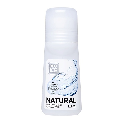 DEOICE Минеральный дезодорант Roll-On Natural 65.0