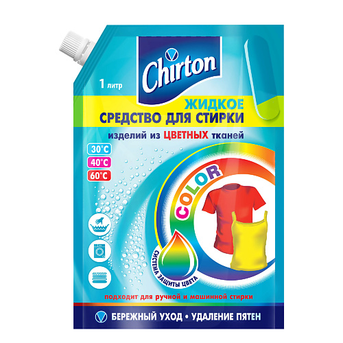 CHIRTON Жидкое средство для стирки для цветных тканей 1000.0