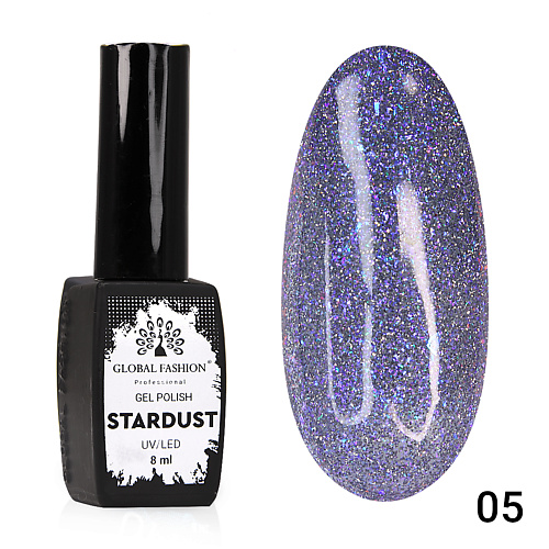 GLOBAL FASHION Гель лак Stardust 01