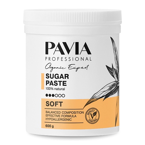 PAVIA Сахарная паста для депиляции Soft - Мягкая 600.0