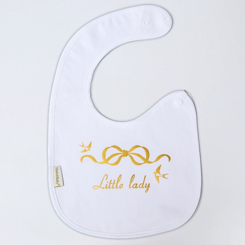 MUM&BABY Нагрудник/слюнявчик для кормления «Little lady»