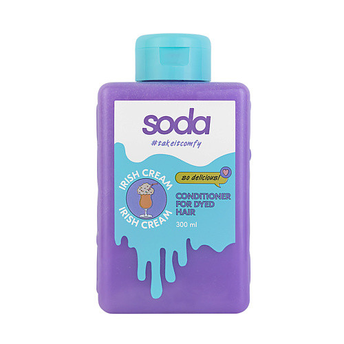 SODA Кондиционер для окрашенных волос #takeitcomfy "IRISH CREAM"