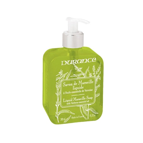 DURANCE Жидкое мыло с экстрактом Вербены Liquid Marseille Soap with Verbena essential oil 300.0