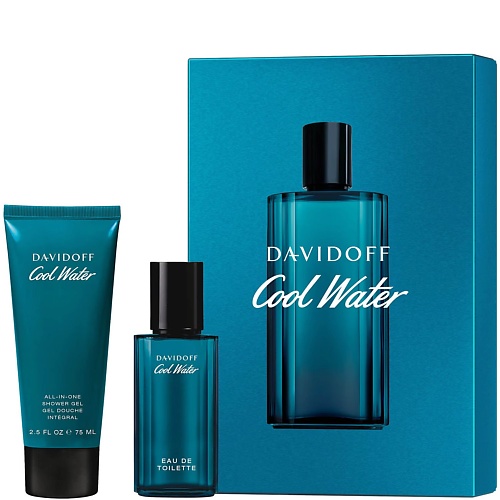 DAVIDOFF Набор Cool Water: Туалетная вода + Гель для душа