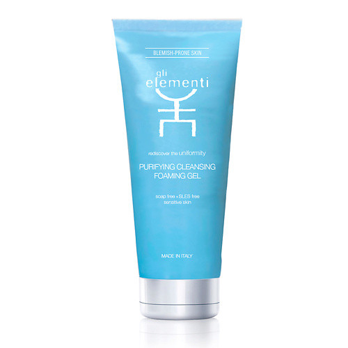 GLI ELEMENTI Гель-пенка для лица очищающий Purifying Cleansing Foaming Gel